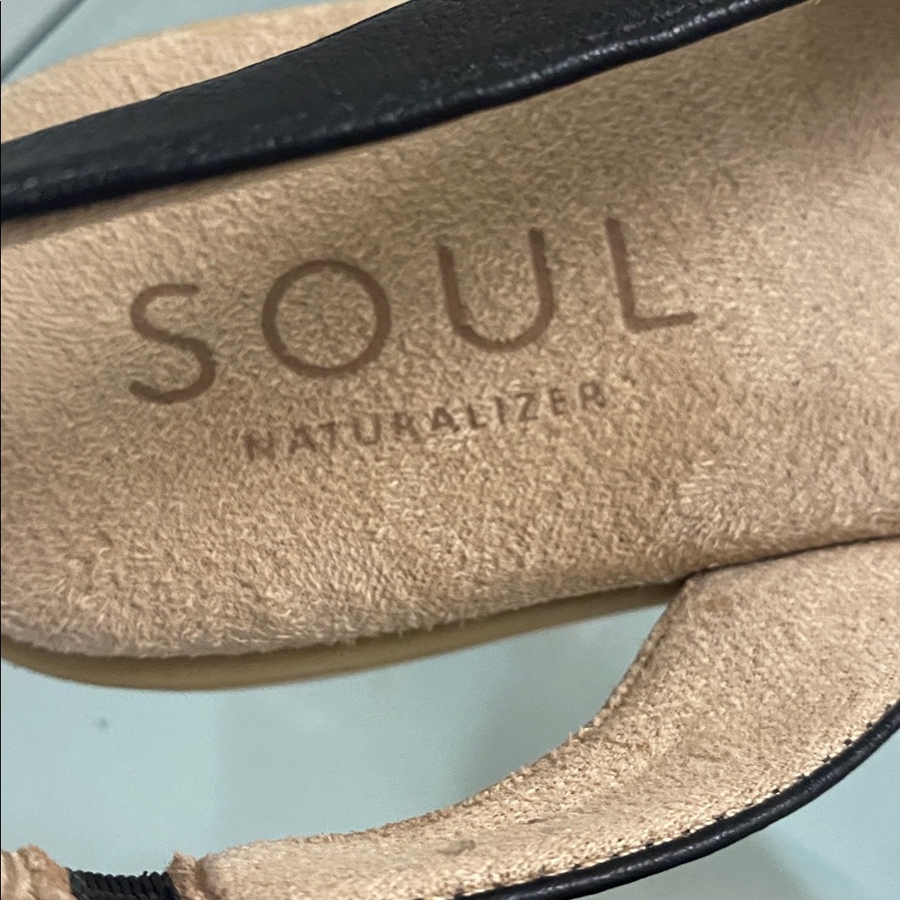 Naturalizer Black Slingback Flats - Picture 4 of 6